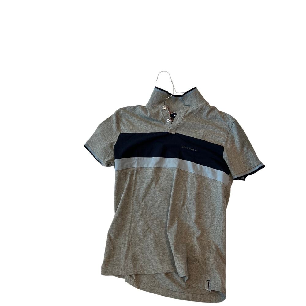 Ben Sherman Gray Polo Shirt Mens S